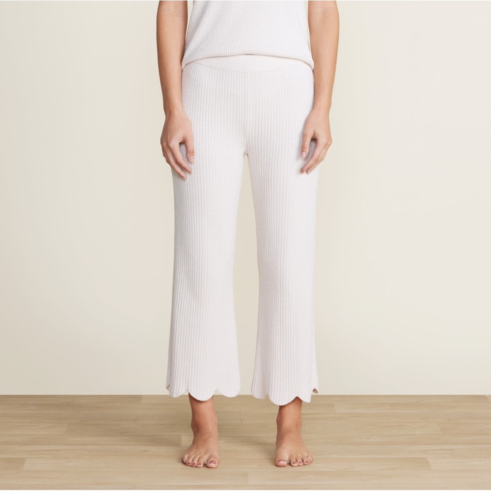 Barefoot Dreams Scalloped Leg Pants